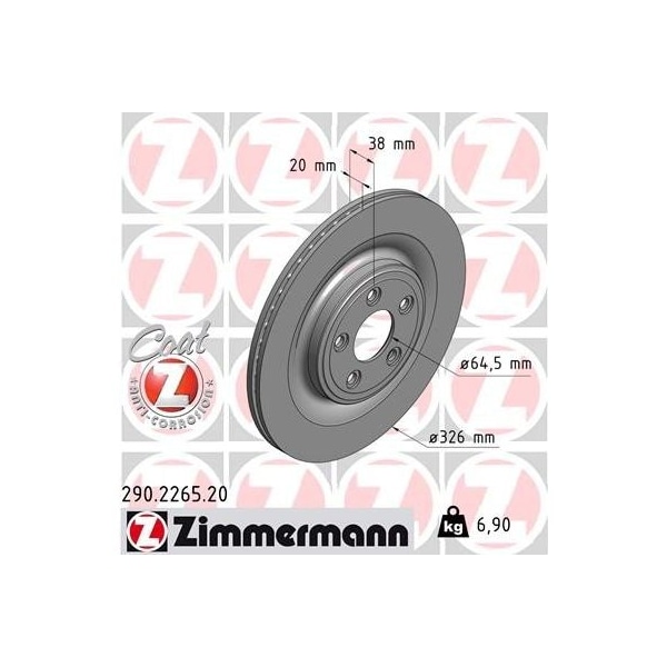 Zimmermann Standard/Coated, 290226520 290226520 - main